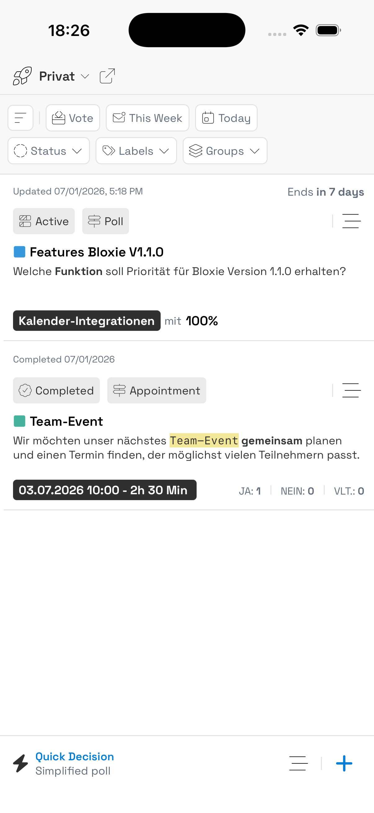 Threads overview